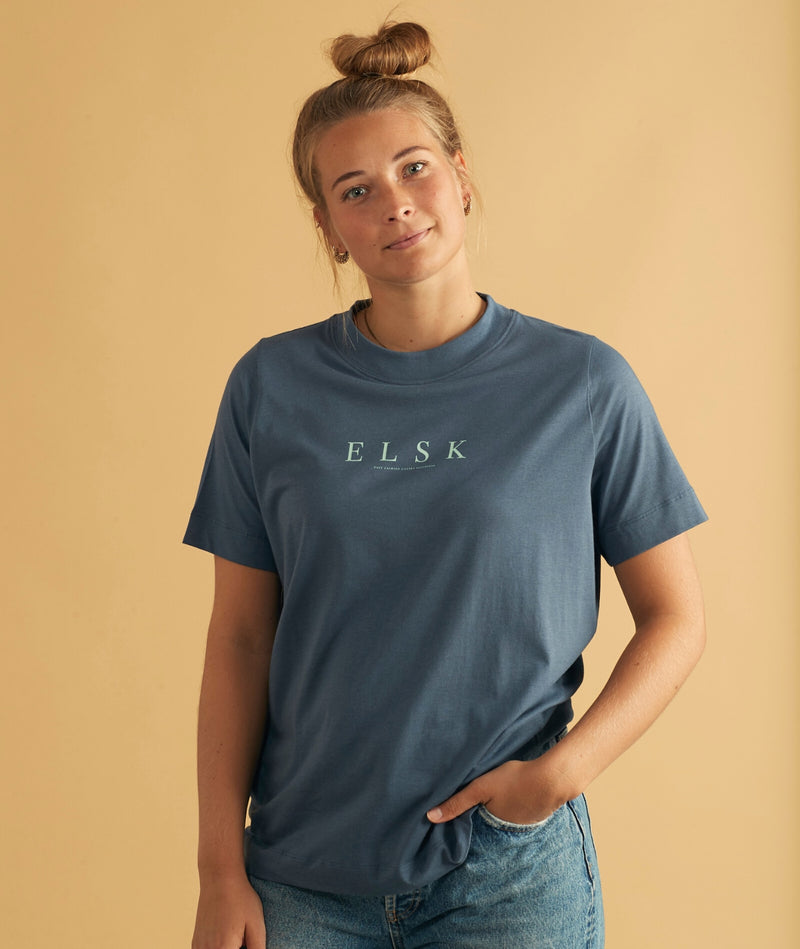 11060 | ELSK PURE AGNES WOMEN'S TEE | VINTAGE INDIGO