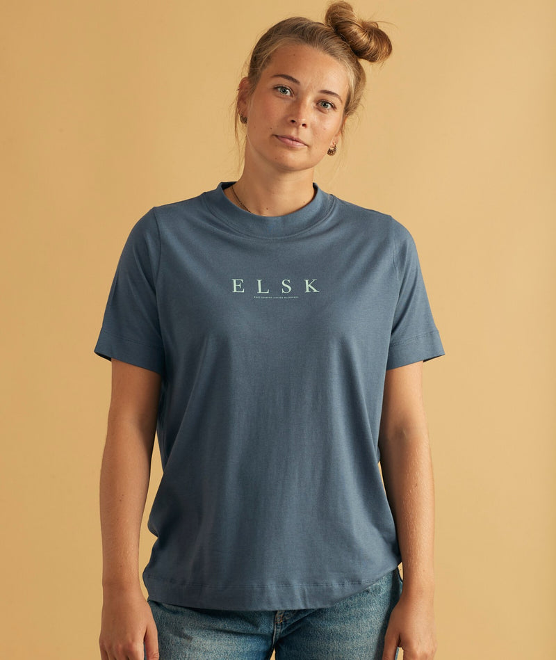 11060 | ELSK PURE AGNES WOMEN'S TEE | VINTAGE INDIGO