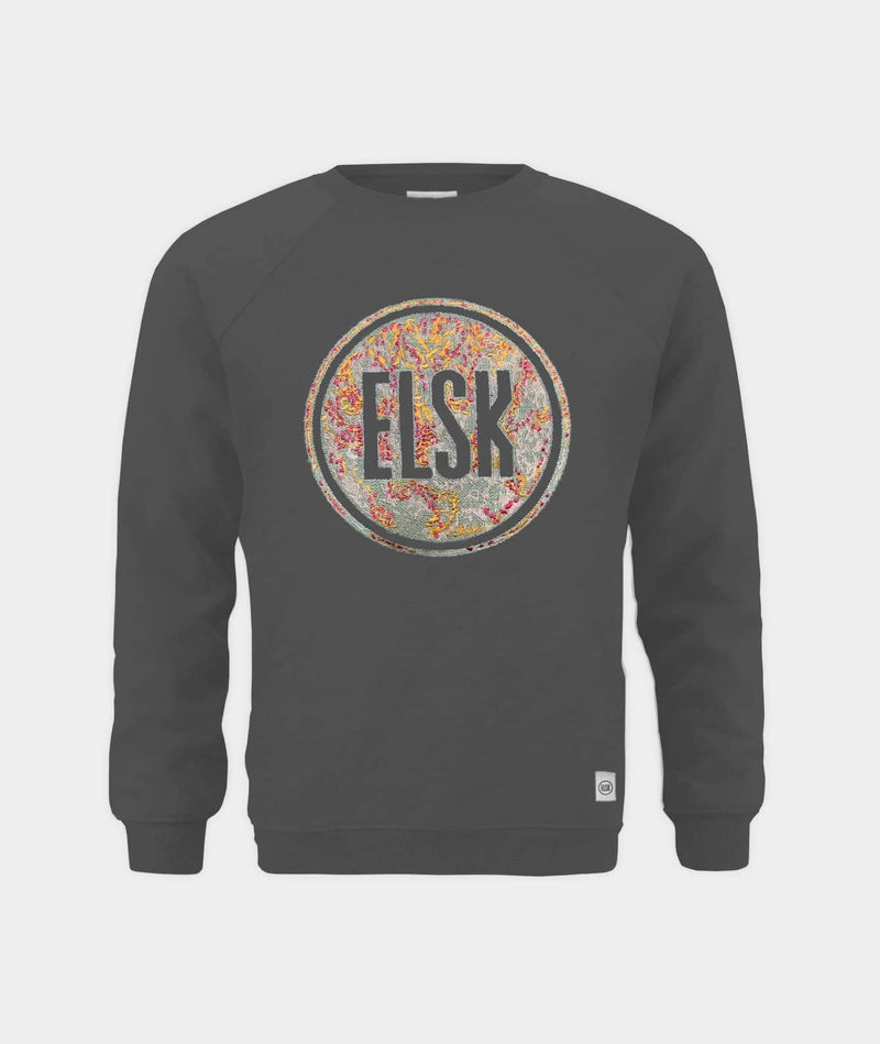 1404 |  ELSK® INDIAN LYNG EMB MEN'S SWATSHIRT