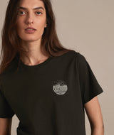 11046 | ELSK® PULS CH WOMEN'S ESSENTIAL TEE | PIRATE BLACK