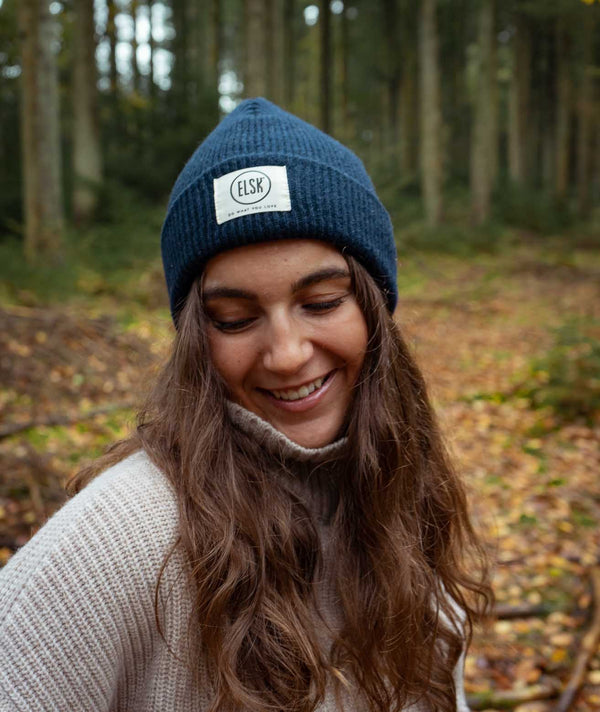 09010 | ELSK® NYSTRUP BEANIE | MØRKE BLÅ