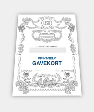 Gavekort | Sendes via E-MAIL