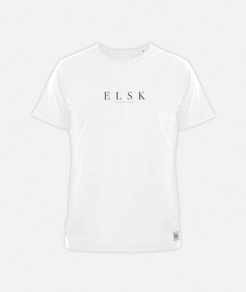 2349 | ELSK® PURE  BRUSHED MEN'S TEE  | WHITE
