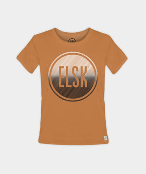 11001 | ELSK® MOONSHINE LOGO WOMEN'S TEE | CURRY