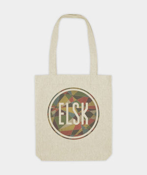9017-B | ELSK® 59' LOGO TOTE BAG | NATURAL
