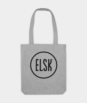9017-A | ELSK® LOGO TOTE BAG | GREY