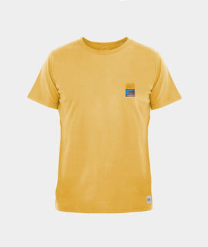 1701 | ELSK® PCH BAGSØ BRUSHED MEN'S T-SHIRT | YELLOW