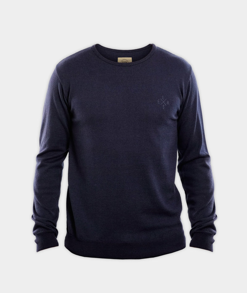 2102 | ELSK® BLEGSØ MEN’S KNIT | NAVY