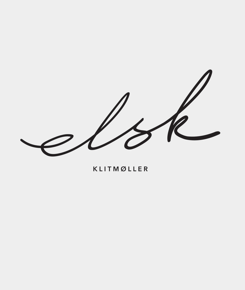 ELSK® Hoodie Signed logo White