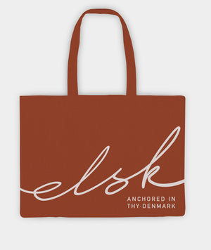 9010-F | ELSK® TOTEBAG LARGE | TOBACO