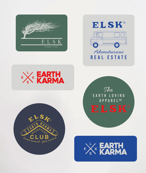 6 x STICKERS