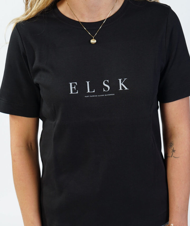 4072 | ELSK® PURE LY WOMEN'S TEE | BLACK