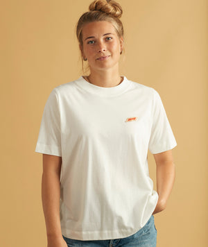 11063 | ELSK TECH PCH AGNES WOMEN'S TEE | OFF WHITE
