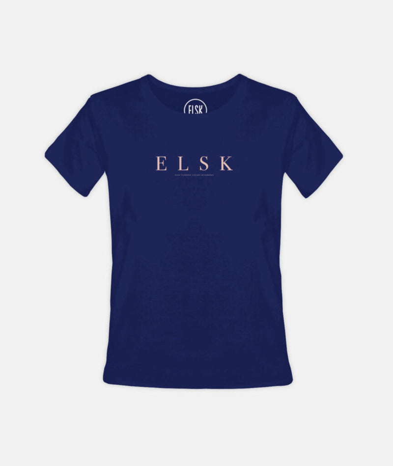 4516 | ELSK® WOMEN'S TEE  | BLUE DEPTHS