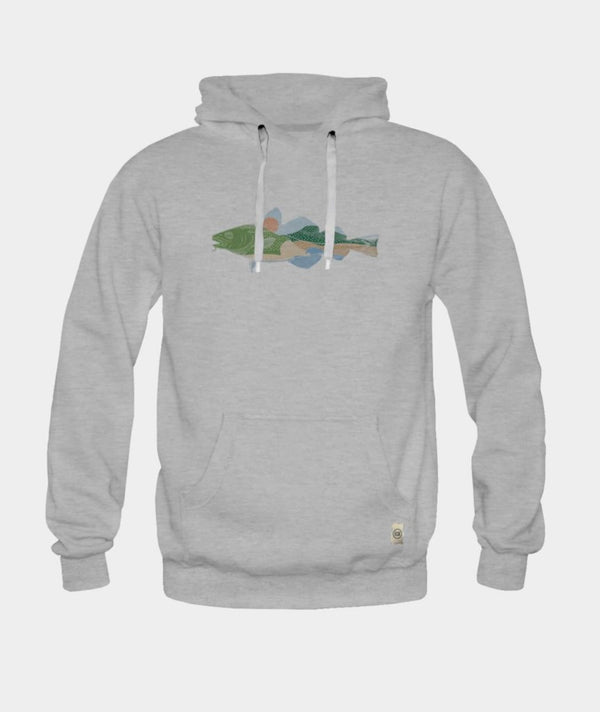 2163 | ELSK® TVÆRS "GADUS" MEN’S HOODIE | LIGHT GREY