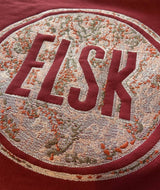 5017 | ELSK® LYNG LOGO EMB TVÆRS WOMEN’S HOODIE |  RED